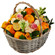 orange fruit basket. USA