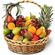 fruit basket with pineapple. USA